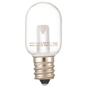 LEDナツメ球装飾用 T20/E12/0.5W/15lm/クリア電球色