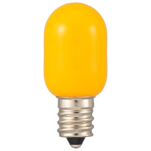 LEDナツメ球装飾用 T20/E12/0.5W/10lm/黄色