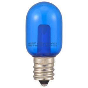 LEDナツメ球装飾用 T20/E12/0.5W/1lm/クリア青色