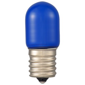 LEDナツメ球装飾用 T20/E17/0.8W/2lm/青色