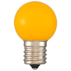 LEDミニボール球装飾用 G30/E17/1.2W/45lm/黄色