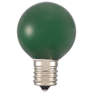 LEDミニボール球装飾用 G40/E17/1.2W/4lm/緑色