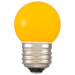 LEDミニボール球装飾用 G40/E26/1.4W/50lm/黄色
