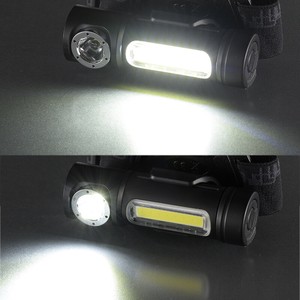 LEDマルチヘッドライト USB充電式 160lm