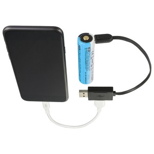 専用USBケーブル USB充電式リチウムイオン電池用