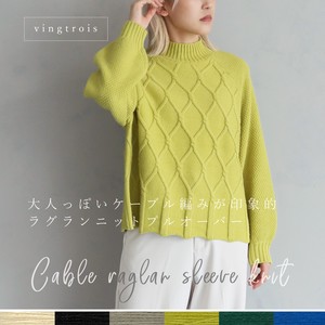 2 Reserved items Cable Run Knitted Pullover