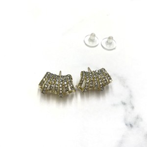 Clip-On Earrings Bijoux Rhinestone