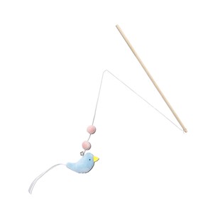 ループ　猫用おもちゃ　ロッディーズ　ベイビーバード ブルー / Cat Teaser Wand Toy