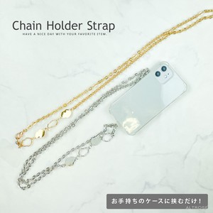 2 Metal Motif Chain Strap Smartphone Shoulder ALTROSE