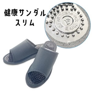 Sandals Antibacterial Finishing Anti-Odor black Slim Simple Made in Japan