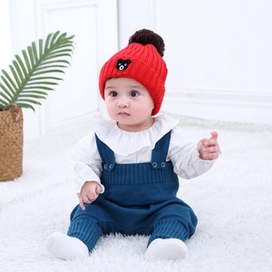 Kids' 3/4 Sleeve T-shirt Knitted Oversized Rompers Kids