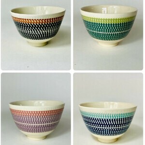 美浓烧 饭碗 餐具 日本制造