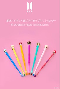 Character Figure Toothbrush Magnet Holder
