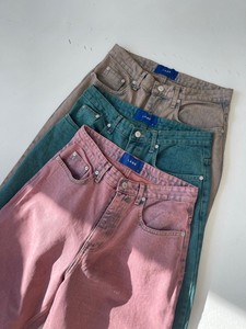 Dyeing Color Denim Pants