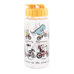 【Tyrrell Katz】Drinking Bottle with optional straw animals on bikes ティレルカッツ 水筒 動物 自転車