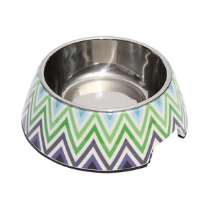 ループ　犬用食器　スタイリーボウル　フォレストグリーン S / Dog&Cat Bowl
