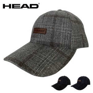 HEAD (ヘッド)ウールチェックキャップ2022秋冬新作