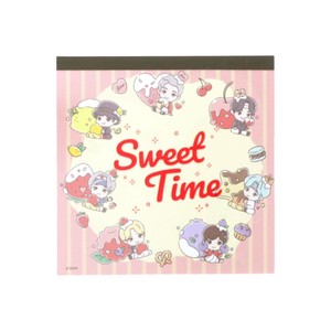 【メモ帳】TinyTAN スクエアメモ SweetTime B