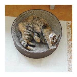 【for cats】CAT SCRATCHER ROUND BED