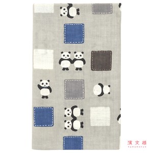Tenugui (Japanese Hand Towels) Patchwork Panda Bear