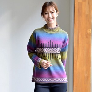 2022 10 Card High Neck Long Sleeve Knitted Sweater 8 321