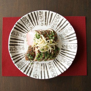 氷花　泰（たい）　皿【日本製　美濃焼　TONOTOKI　有古窯