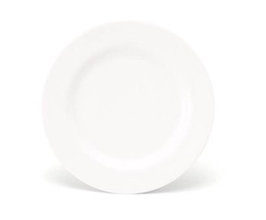 【ホワイト】 18cmリムケーキ皿 BR750/7206