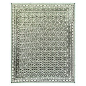 ル・ファルシー　ペルシャ　絨毯　綿カーペット　ラグ　200×250cm　アラム柄　グリーン