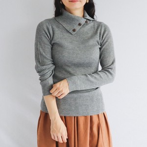 2 Series Knitted Doctor Neck Top