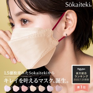爽快適 KN94 フラップマスク 美キープ 3D 立体型 小顔効果 ふつうサイズ 30枚入り Sokaiteki公式