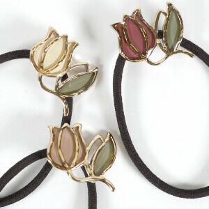 Hair Ties Tulips Made in Japan