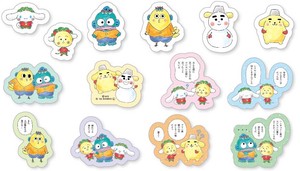 Stickers Flake Sticker Sanrio Characters