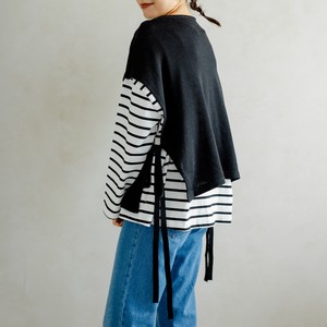Sweater/Knitwear Ribbon Sweater Vest
