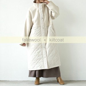 Fake Wool Quilt Coat 1 4 533