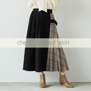 Checkered Pleats Skirt 16 2 65 1