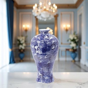 シノワ・花瓶・抽象画・フラワースタンド
