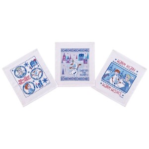 Mini Towel Skater Frozen Set of 3