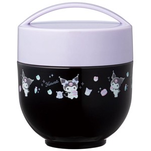 Antibacterial Cafe Donburi Bowl Heat Retention Cold Insulation Lunch KUROMI My Melody