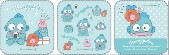 Mini Towel Mini Sanrio Character Hangyodon 3-pcs pack