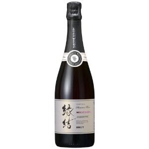 島根ワイン 縁結スパークリングベーリーAロゼ 750ml【ロゼ】【日本ワイン】