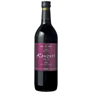 エーデルワイン コンツェルト リッチ 赤 720ml【赤ワイン】【日本ワイン】