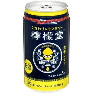 コカコーラ 檸檬堂 定番レモン 5％ 缶 350ml x24【チューハイ・サワー】
