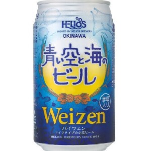 ヘリオス酒造 青い空と海のビール 缶 350ml x24【ビール】