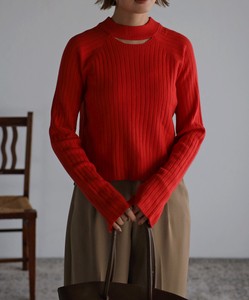 Front Open Knitted Pullover