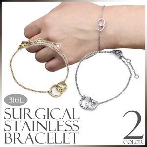 Stainless Steel Bracelet Stainless Steel Rings Ladies' Simple