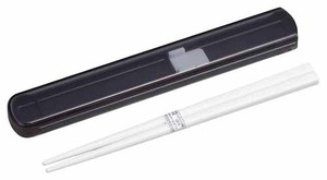 Bento Cutlery with Case Antibacterial 19.5cm Made in Japan