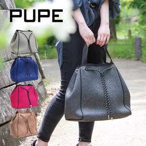 【PUPE】ネオプレン素材バッグ  洗えるバック ショルダーバッグ（medium）23秋冬新作