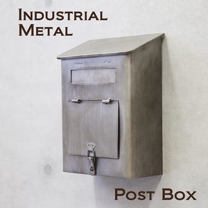 Industrial Metal Post Box