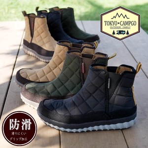 2 Short Boots Flat Fleece Warm Water-Repellent Waterproof Slip-Proof