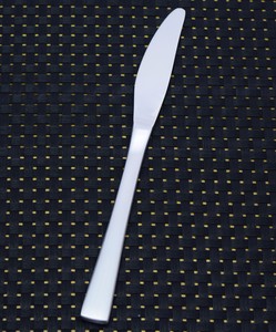 【燕三条】【日本製】18-8 シャイン デザートナイフ(共柄) 鋸刃